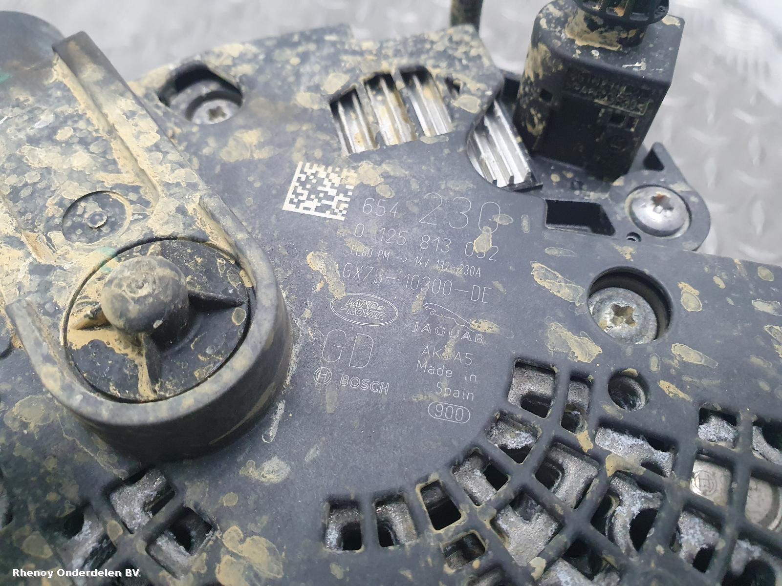 View Auto part DYNAMO LAND ROVER RANGE ROVER SPORT 2016