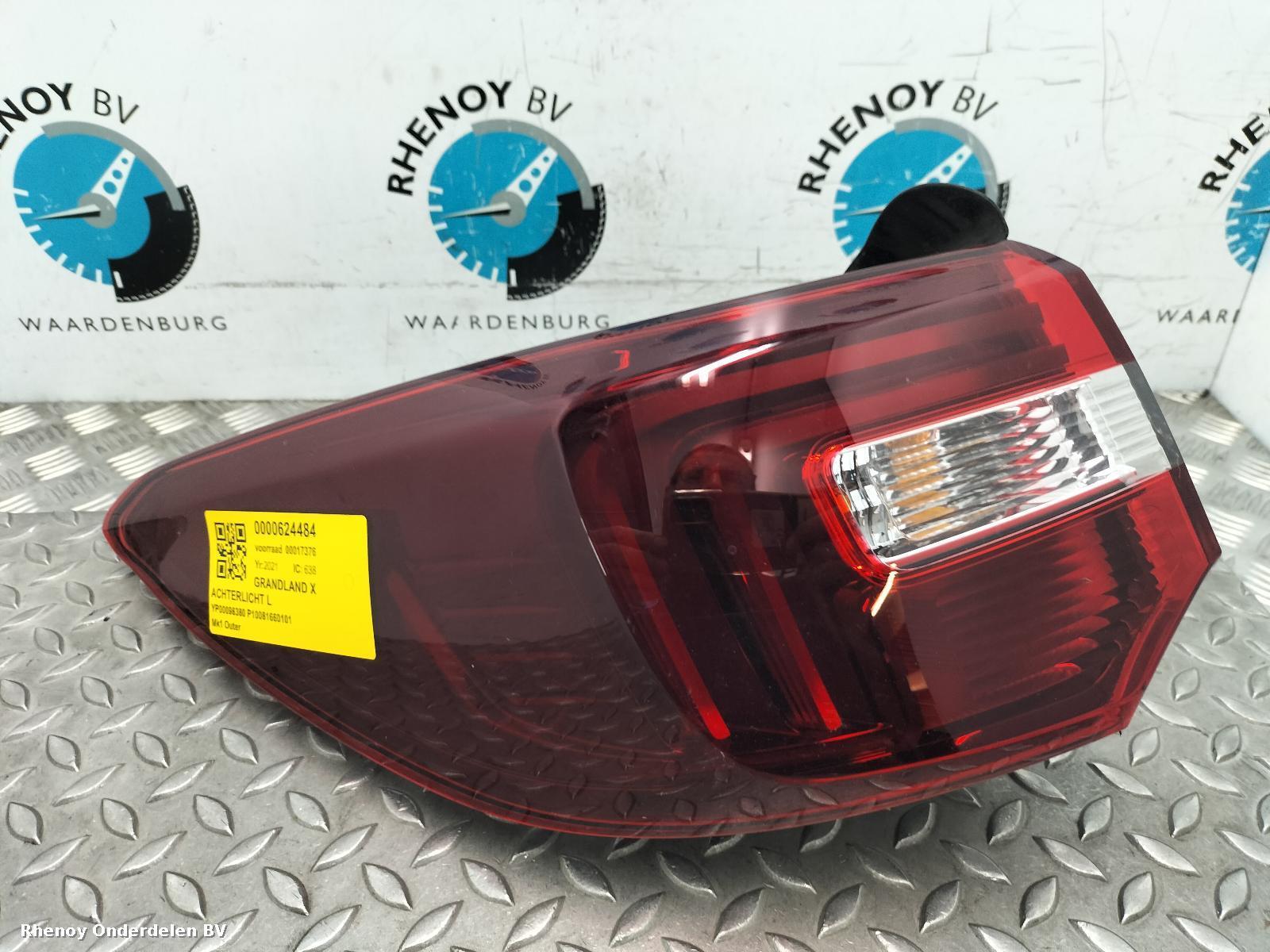 Bekijk Auto-onderdeel ACHTERLICHT L OPEL / VAUXHALL GRANDLAND X 2021