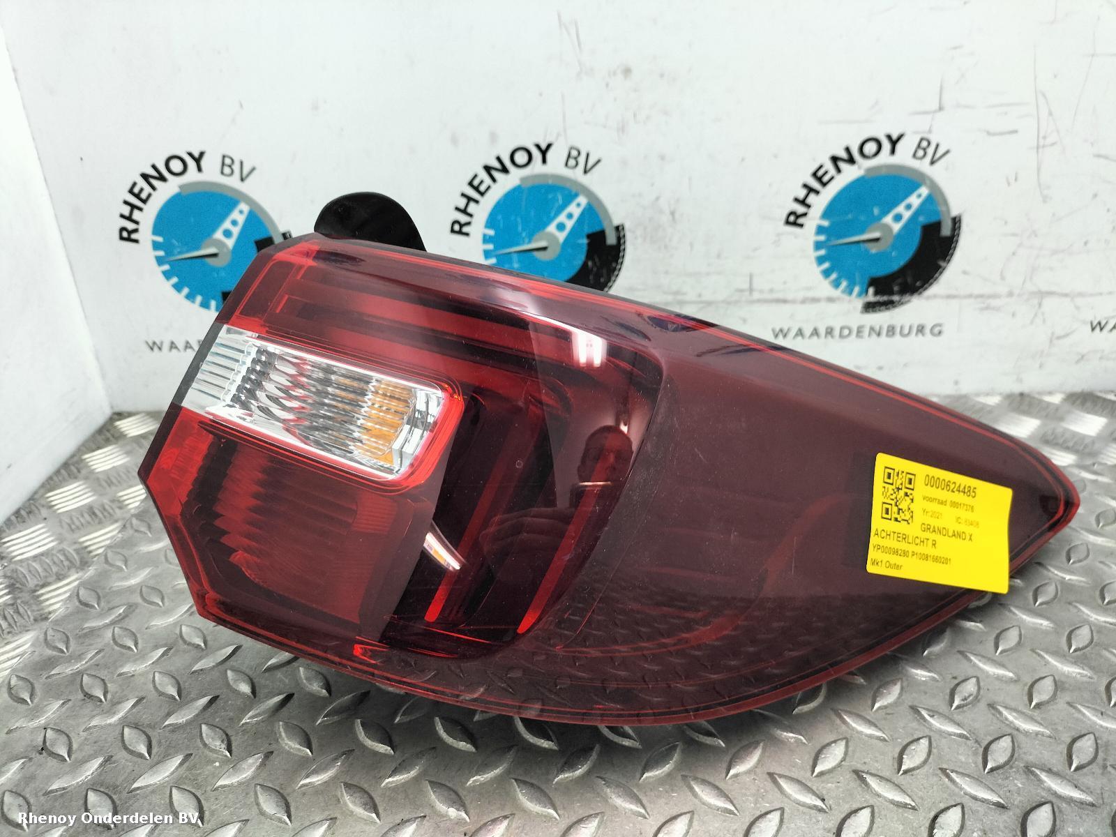 Bekijk Auto-onderdeel ACHTERLICHT R OPEL / VAUXHALL GRANDLAND X 2021