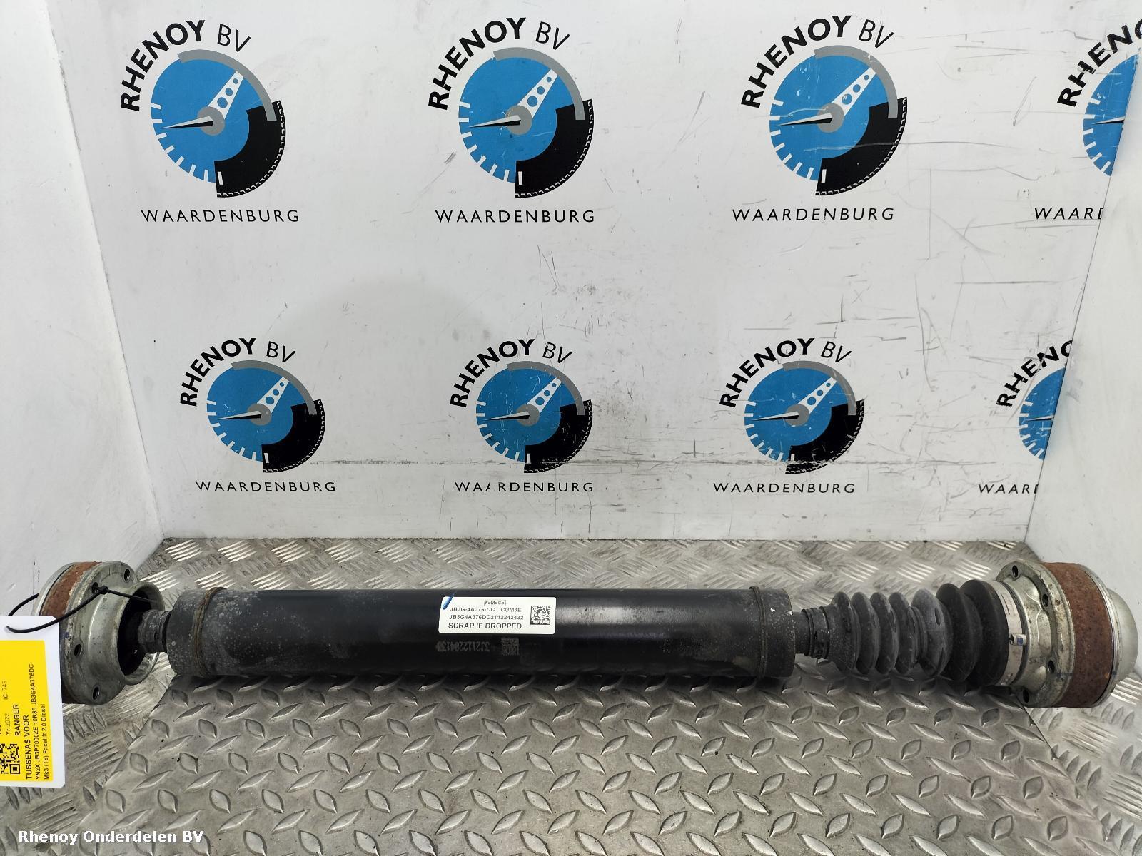 View Auto part Front/Comp Propshaft FORD RANGER 2022