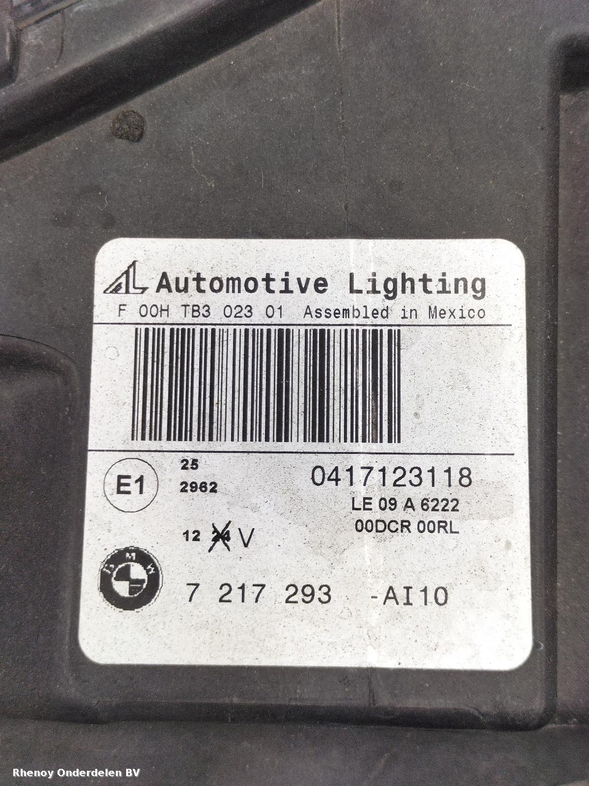 2012 BMW X3 KOPLAMP L View Auto part KOPLAMP L BMW X3 2012
