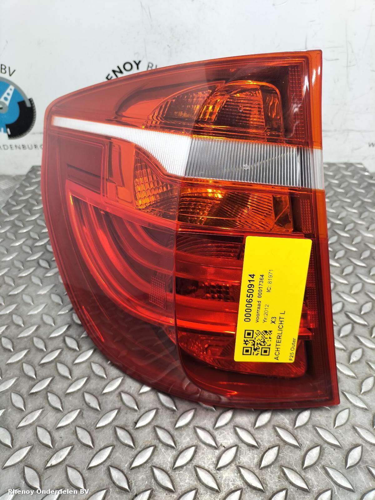 Bekijk Auto-onderdeel ACHTERLICHT L BMW X3 2012