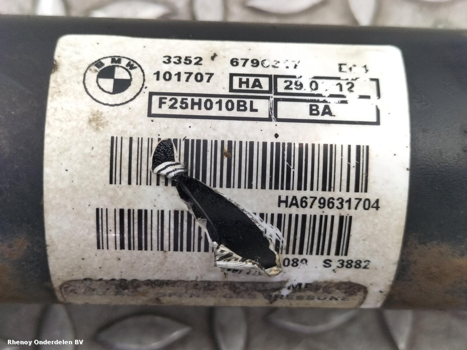2012 BMW X3 VEERPOOT / SCHOKBREKER LA View Auto part VEERPOOT / SCHOKBREKER LA BMW X3 2012