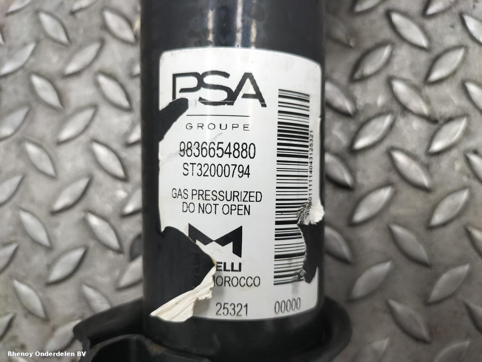 View Auto part VEERPOOT / SCHOKBREKER RV PEUGEOT 2008 2021