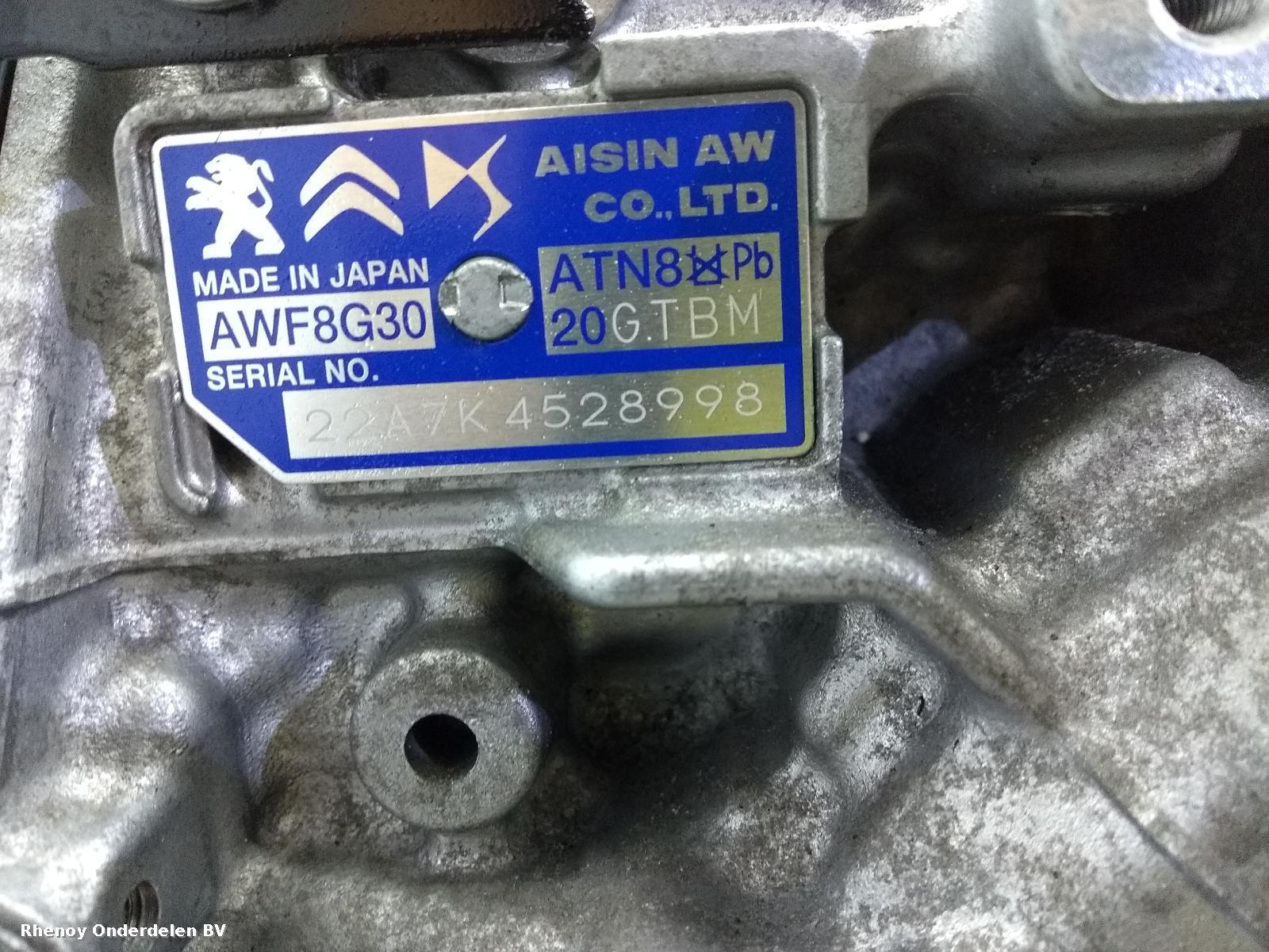 View Auto part TRANSMISSIE / VERSNELLINGSBAK PEUGEOT 3008 2022