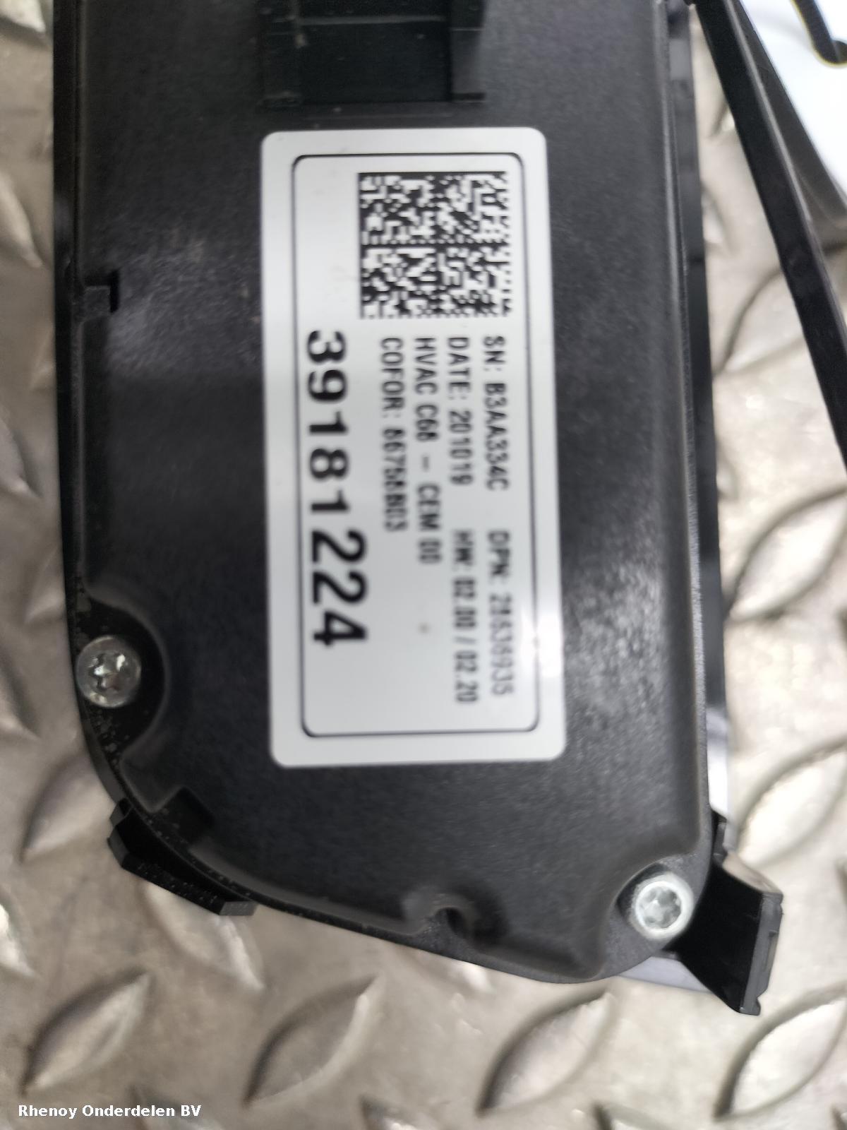View Auto part KACHEL BEDIENINGSPANEEL OPEL / VAUXHALL CORSA 2020