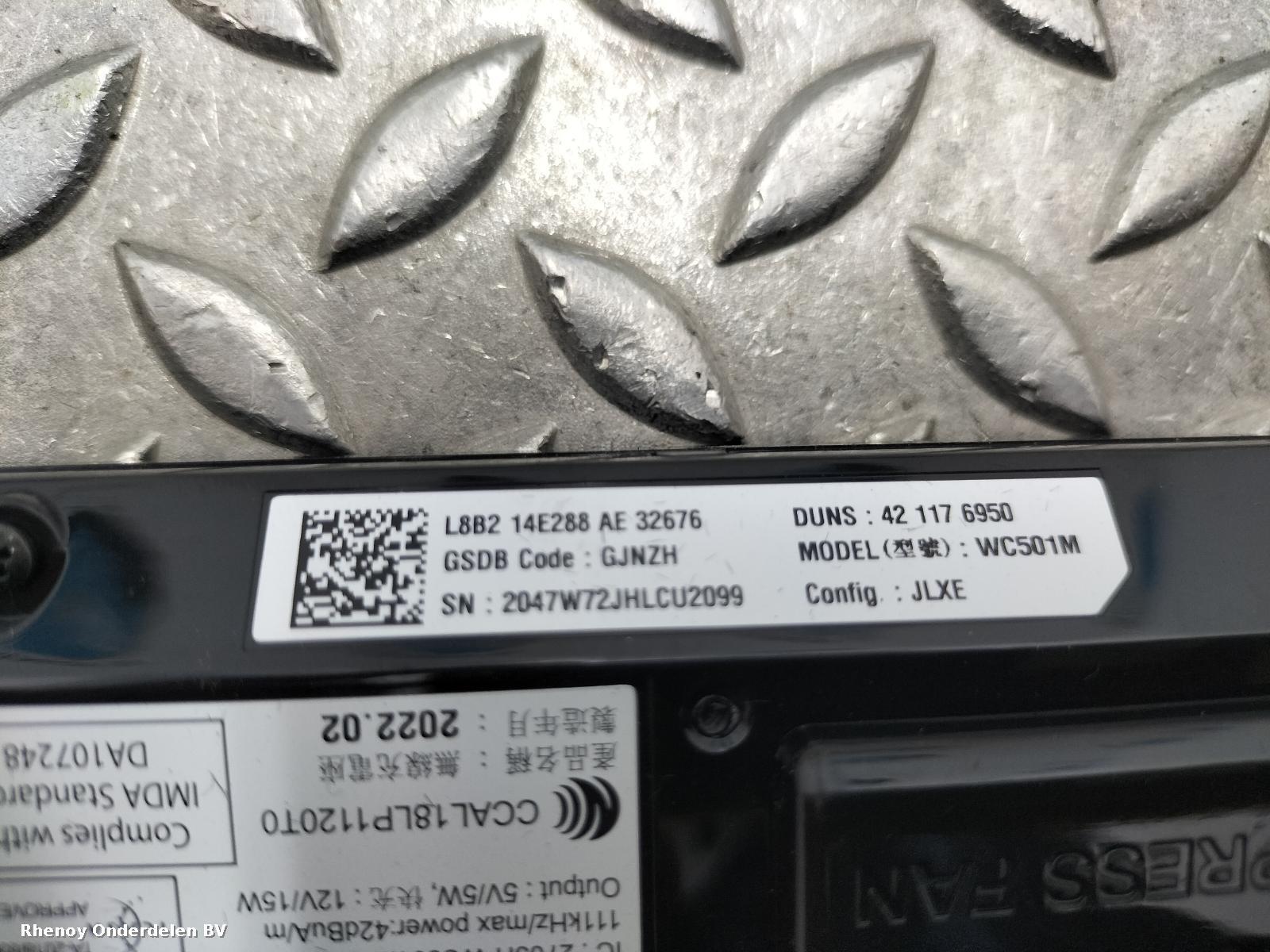 View Auto part COMPUTER ECU JAGUAR I-PACE 2022