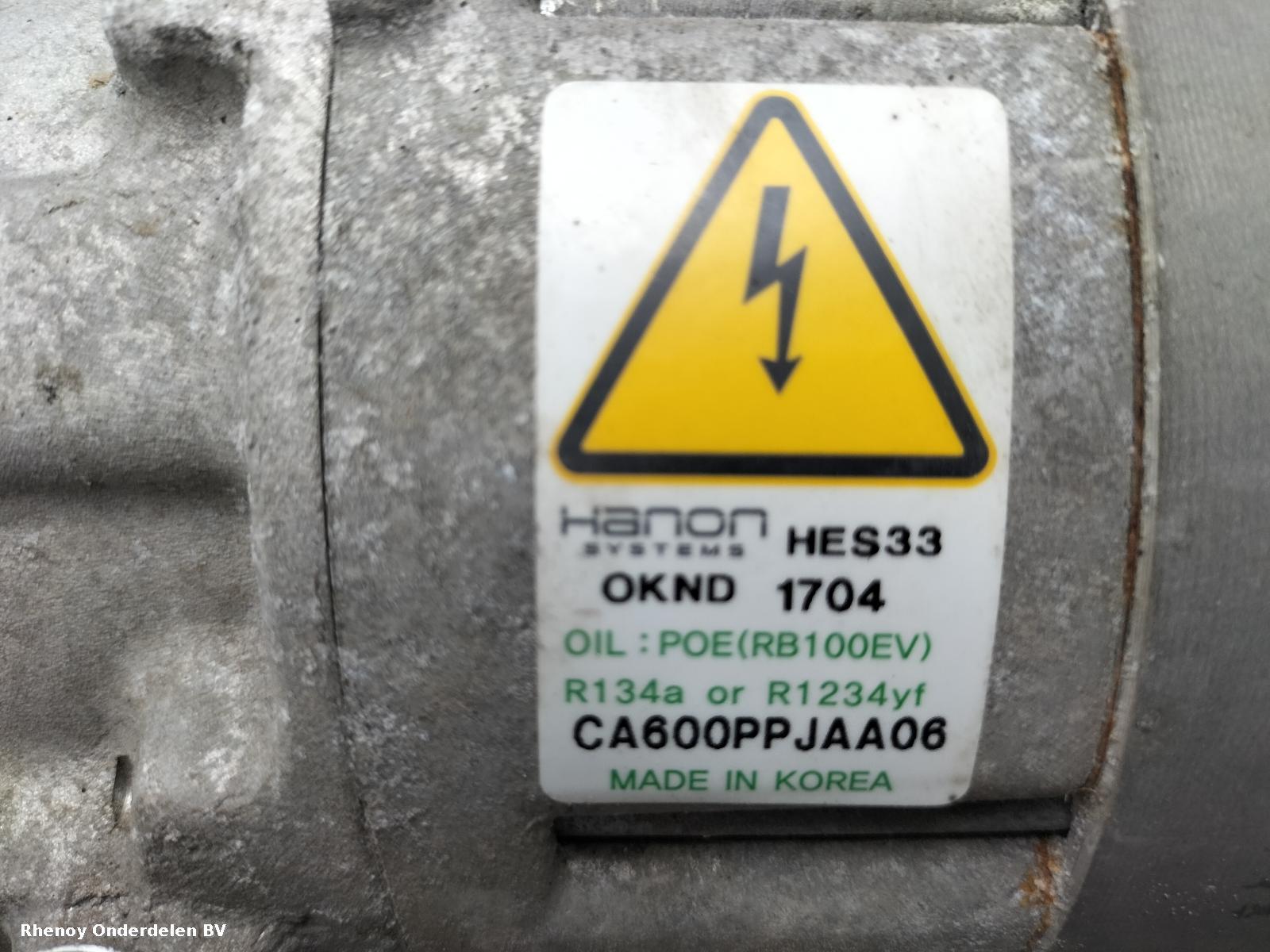 View Auto part AIRCO COMPRESSOR / AIRCOPOMP KIA NIRO 2020