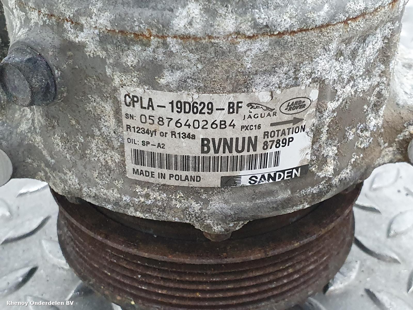 View Auto part AIRCO COMPRESSOR / AIRCOPOMP LAND ROVER DISCOVERY SPORT 2016