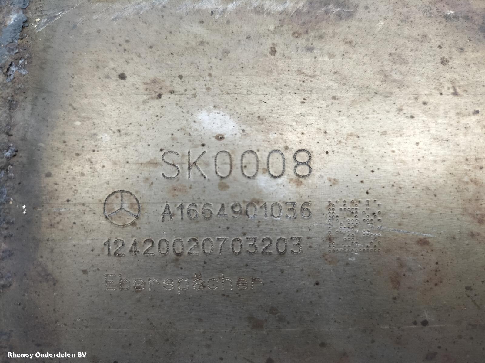 View Auto part KATALYSATOR MERCEDES M CLASS 2012