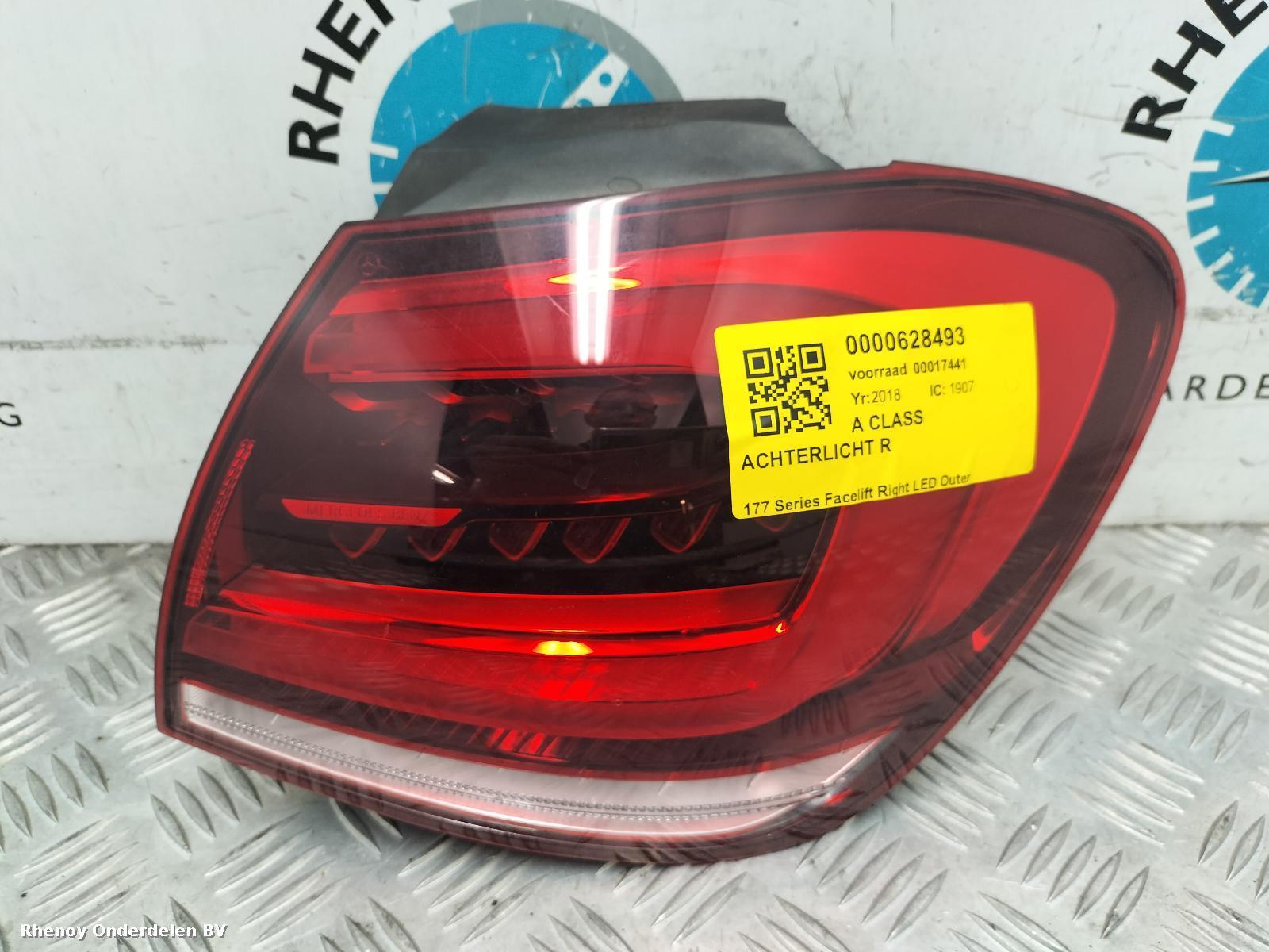 View Auto part ACHTERLICHT R MERCEDES A CLASS 2018