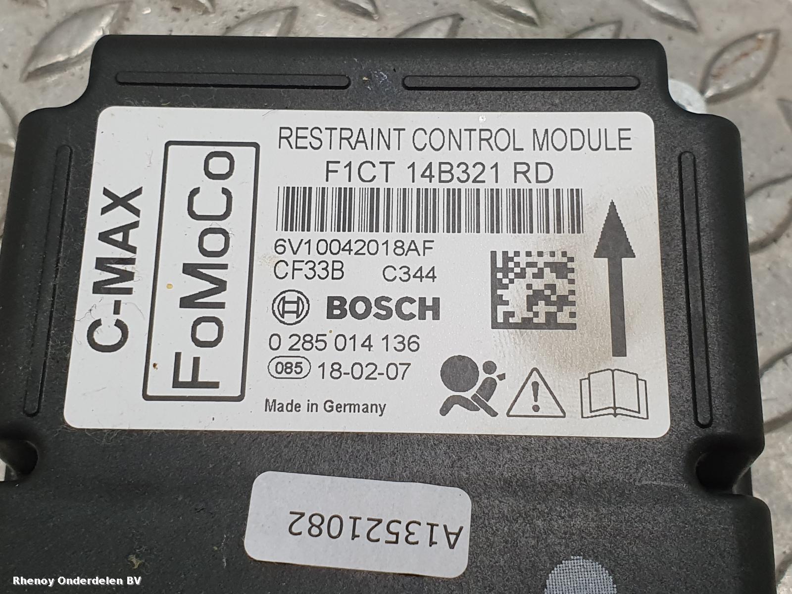View Auto part AIRBAG SET FORD FOCUS C MAX 2018