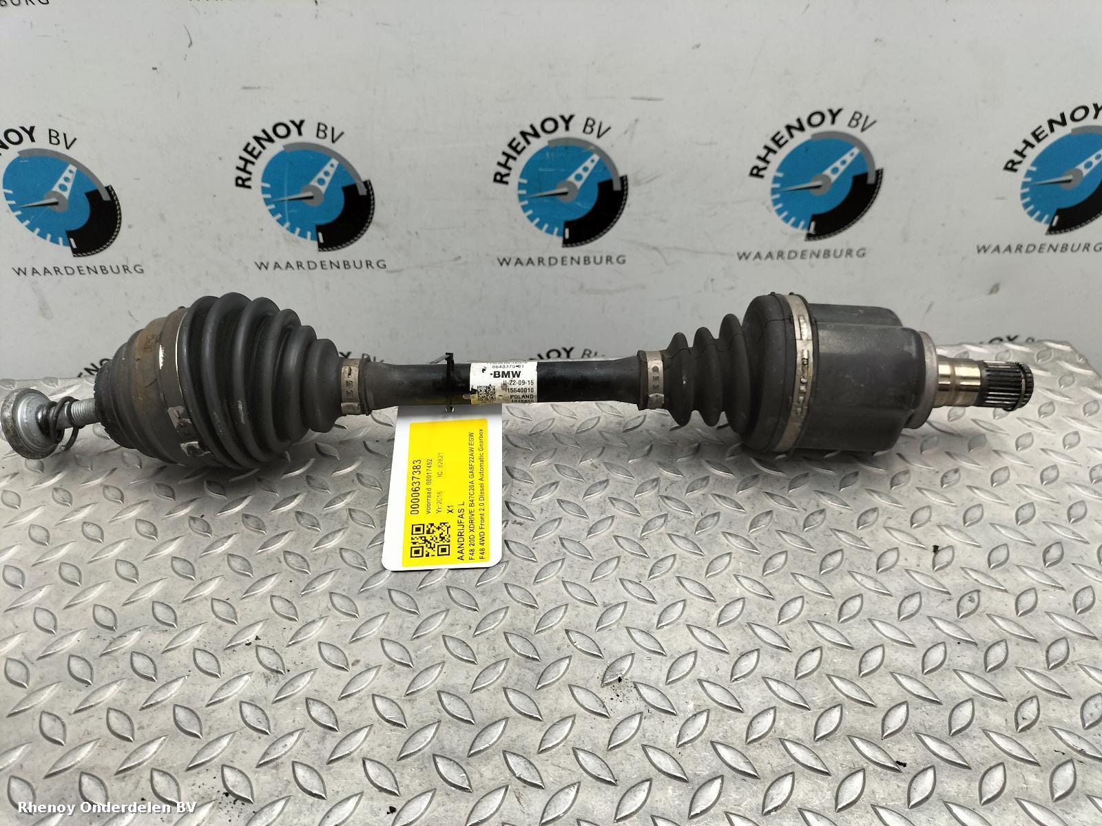 View Auto part Left Driveshaft BMW X1 2016
