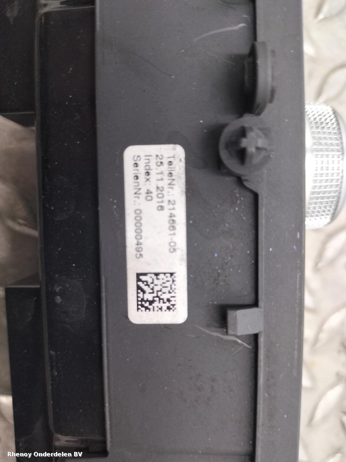 View Auto part KACHEL BEDIENINGSPANEEL AUDI A4 2017