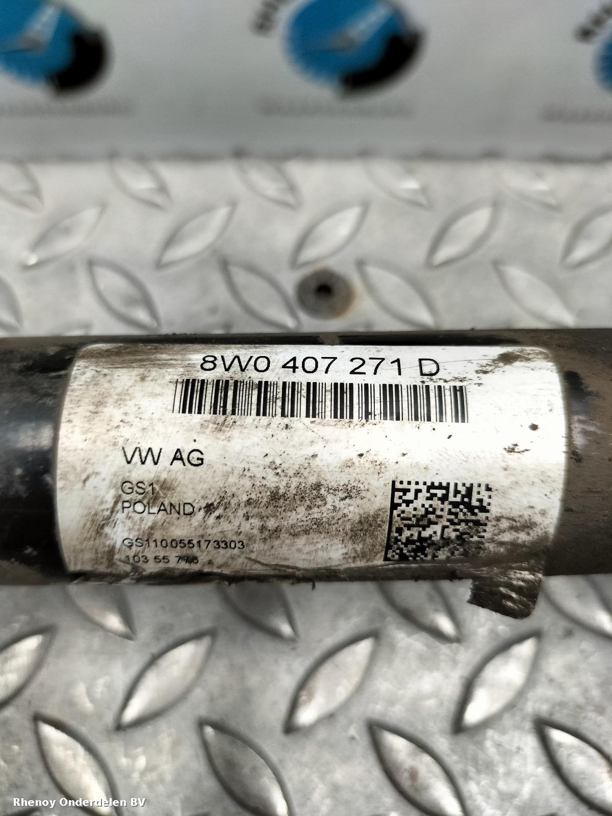 View Auto part AANDRIJFAS L AUDI A4 2017