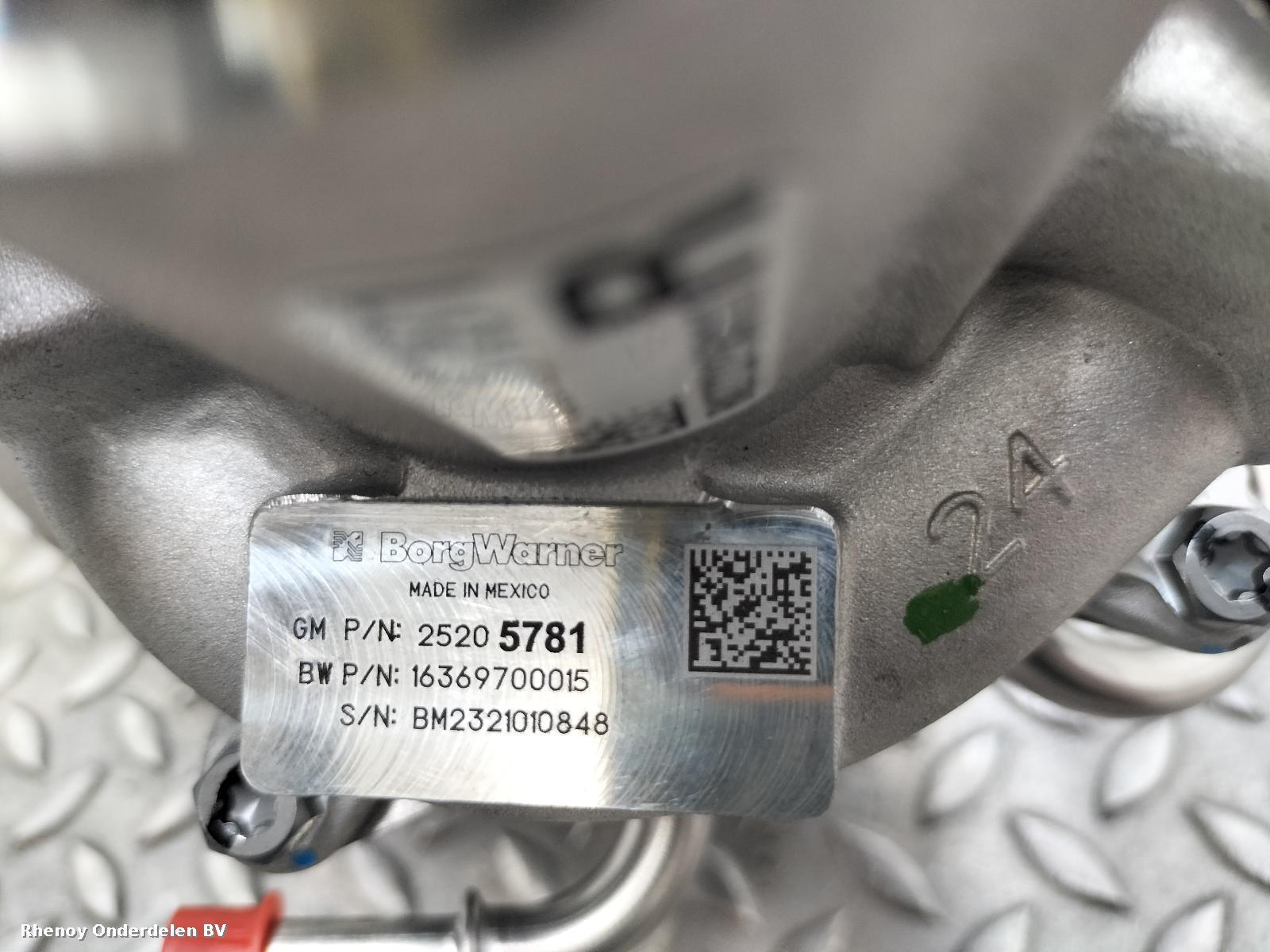 View Auto part Turbocharger VAUXHALL / OPEL ASTRA 2020