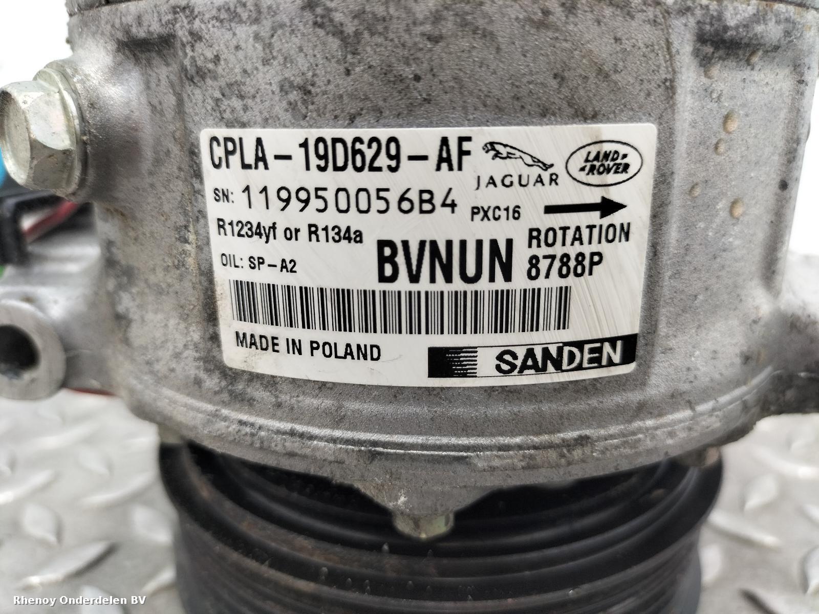 View Auto part AIRCO COMPRESSOR / AIRCOPOMP LAND ROVER DISCOVERY 2017