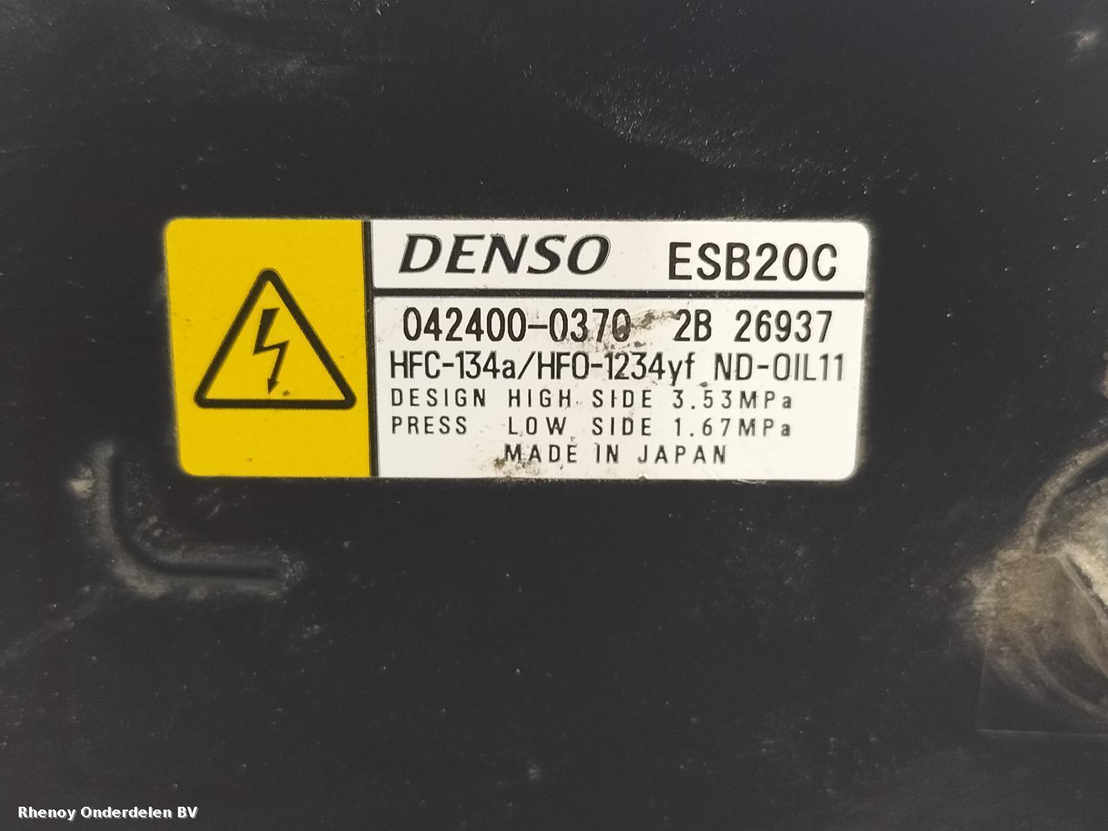 View Auto part AIRCO COMPRESSOR / AIRCOPOMP TOYOTA C-HR 2018