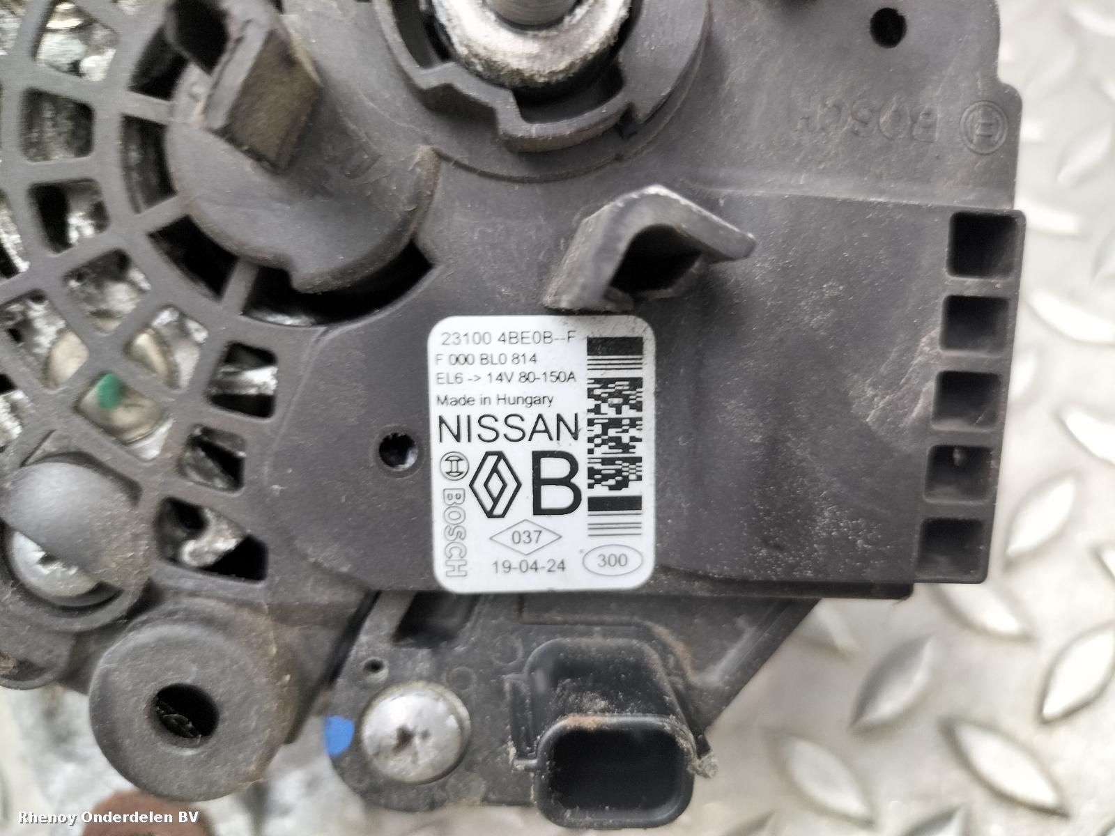 View Auto part DYNAMO NISSAN QASHQAI 2018