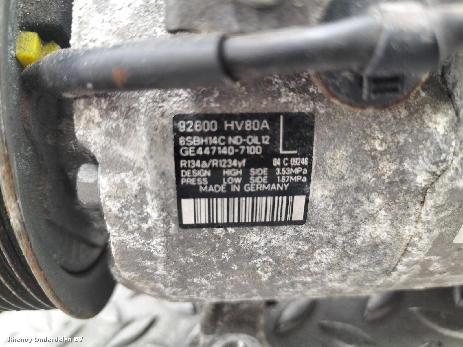 View Auto part AIRCO COMPRESSOR / AIRCOPOMP NISSAN QASHQAI 2018