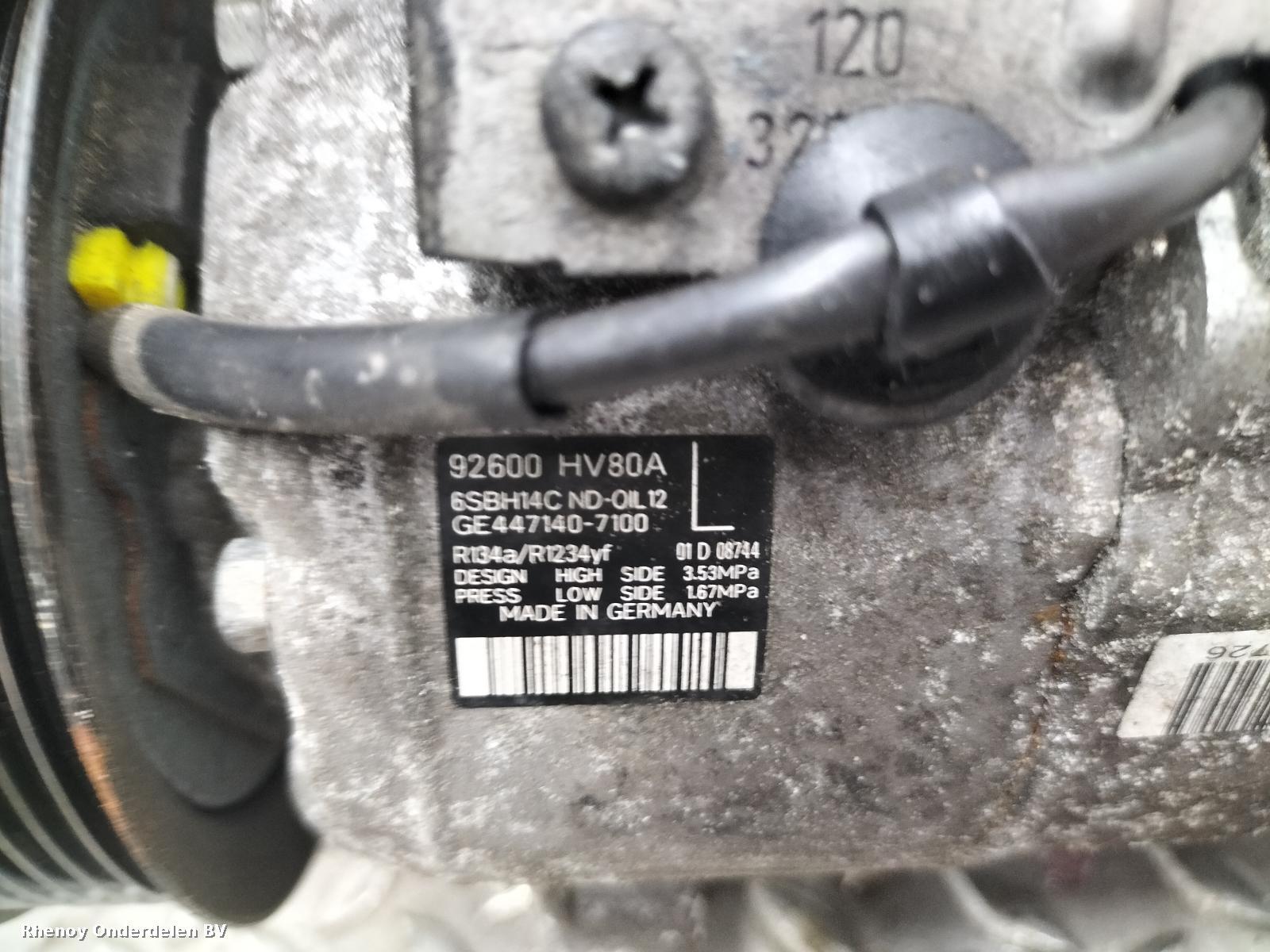 View Auto part AIRCO COMPRESSOR / AIRCOPOMP NISSAN QASHQAI 2018