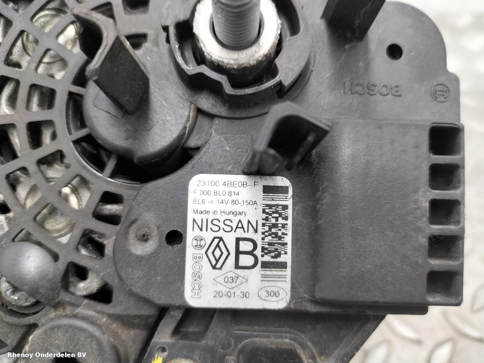 View Auto part DYNAMO NISSAN QASHQAI 2018