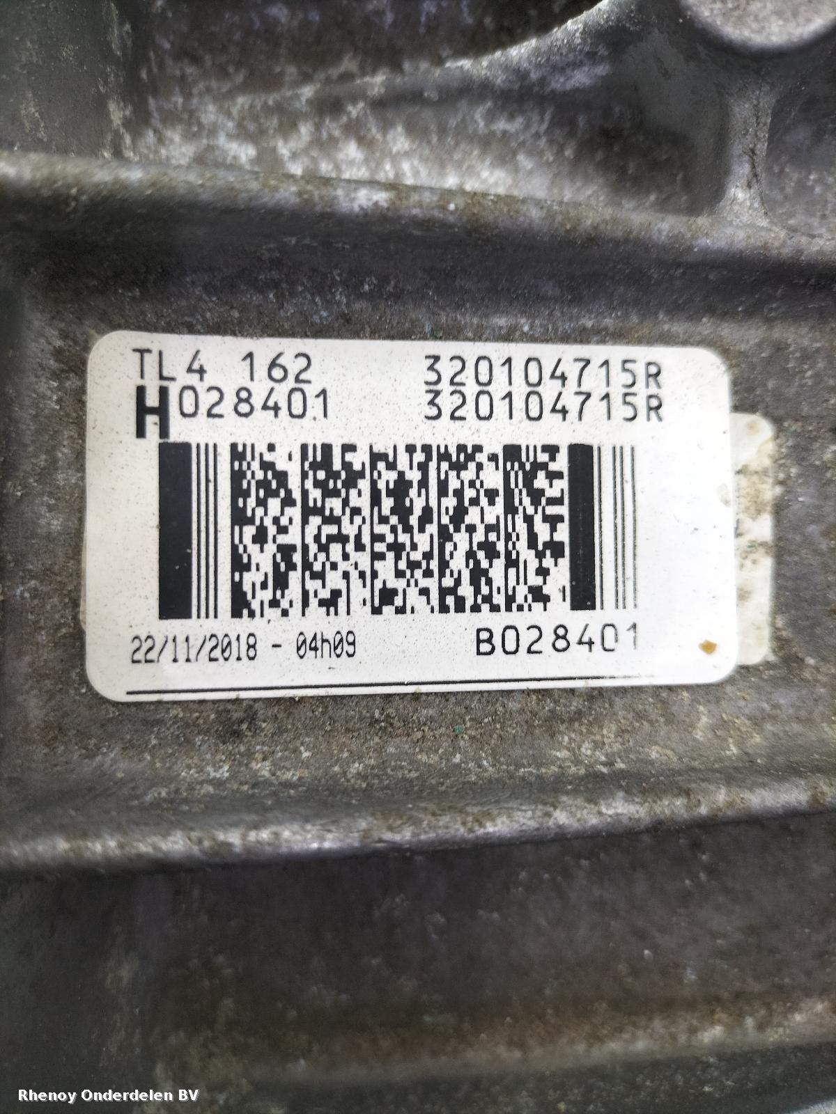 View Auto part TRANSMISSIE / VERSNELLINGSBAK NISSAN QASHQAI 2018
