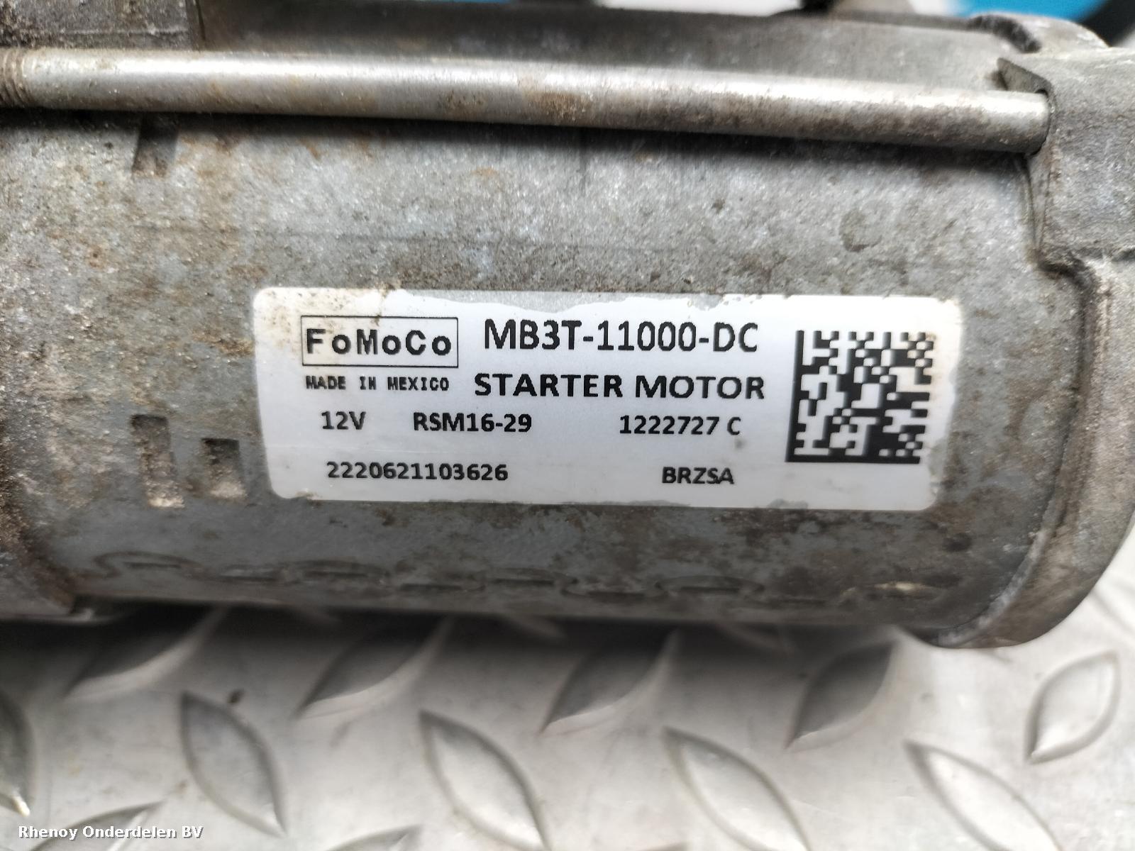 2022 FORD RANGER STARTMOTOR View Auto part STARTMOTOR FORD RANGER 2022