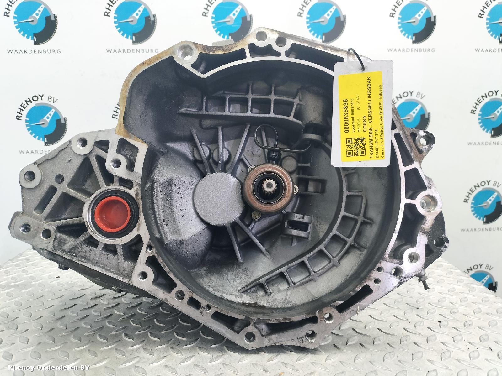 View Auto part Gearbox VAUXHALL / OPEL CORSA 2016