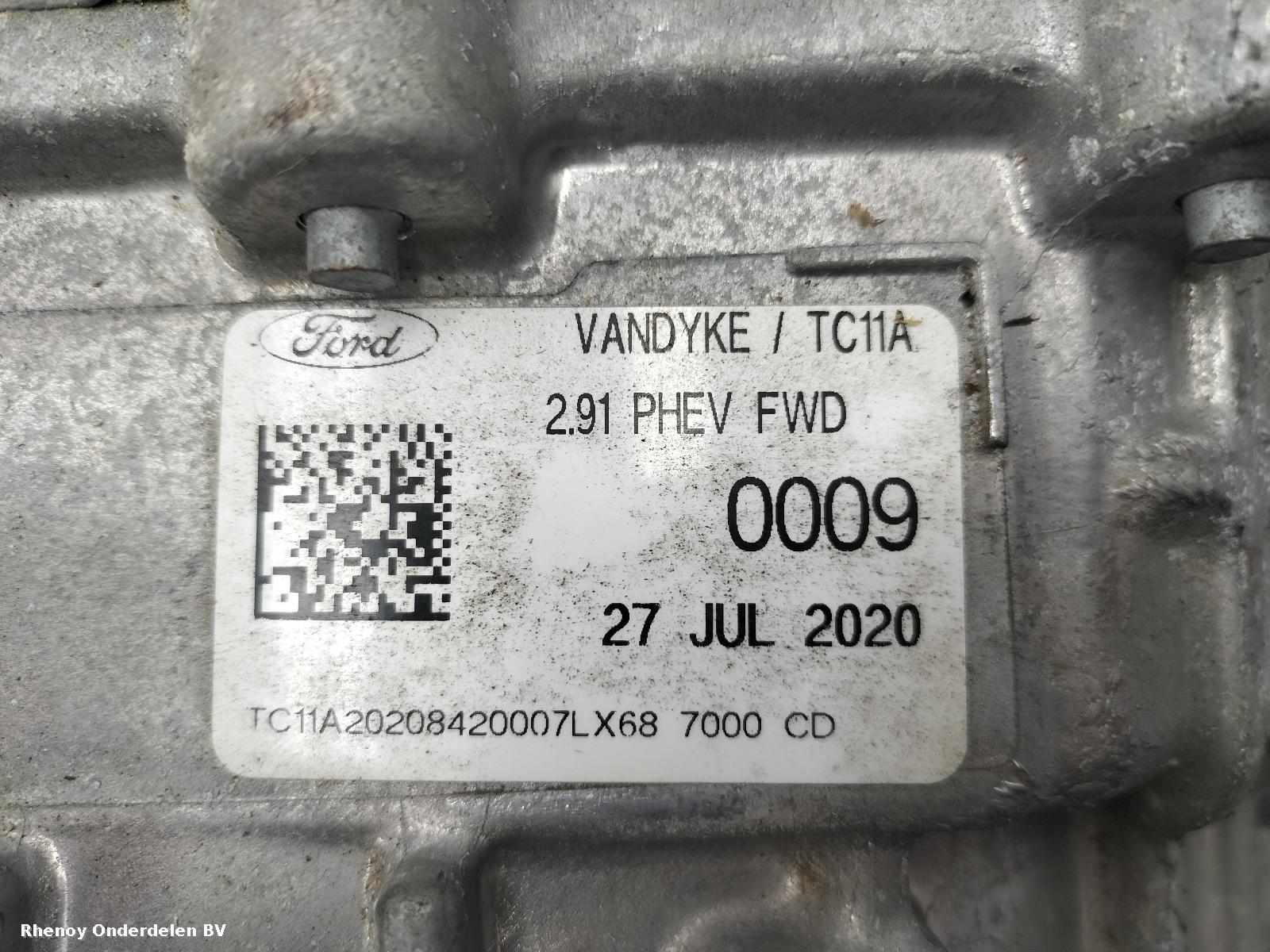View Auto part TRANSMISSIE / VERSNELLINGSBAK FORD KUGA 2020