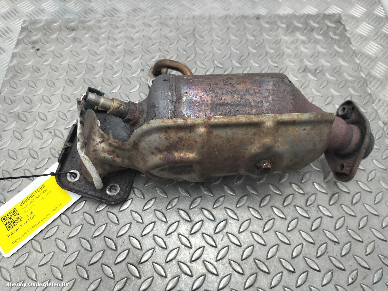 Bekijk Auto-onderdeel KATALYSATOR PEUGEOT 108 2016