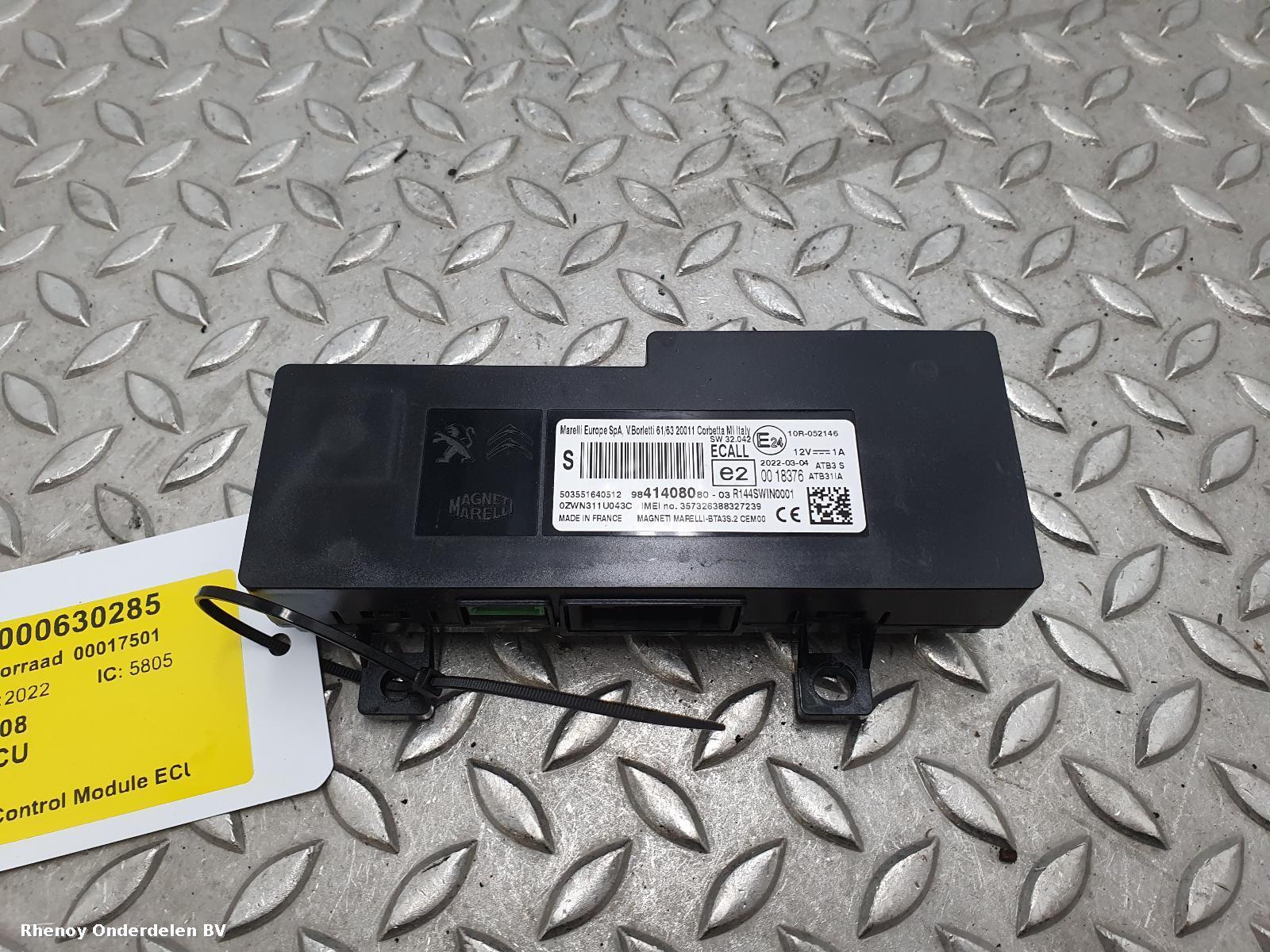 Bekijk Auto-onderdeel COMPUTER ECU PEUGEOT 3008 2022
