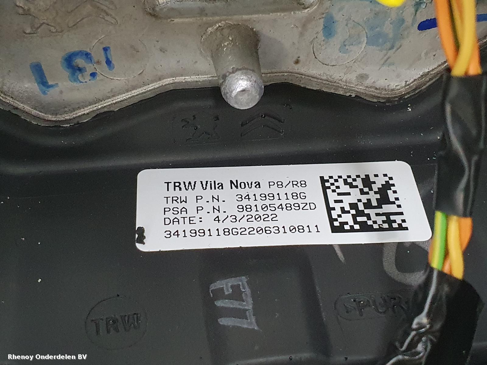 View Auto part STUURWIEL PEUGEOT 3008 2022