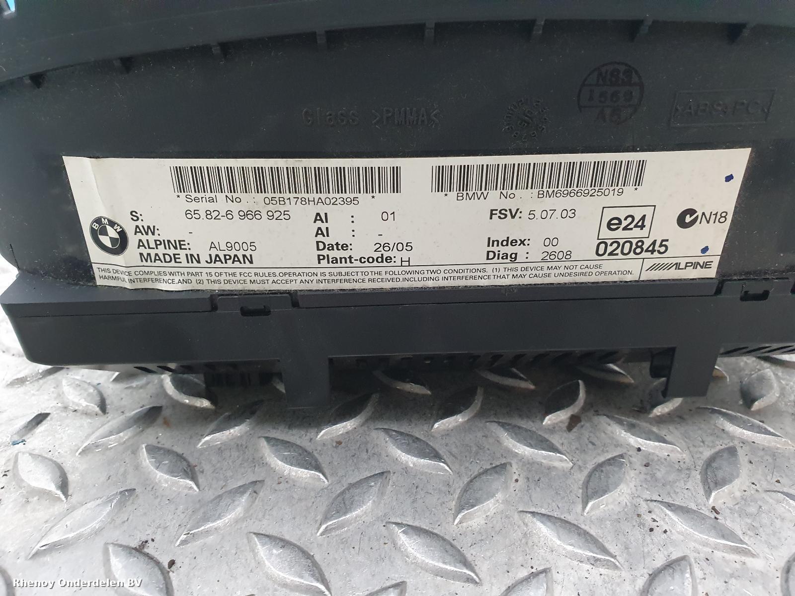 View Auto part INFORMATIE DISPLAY BMW 3 SERIES 2005