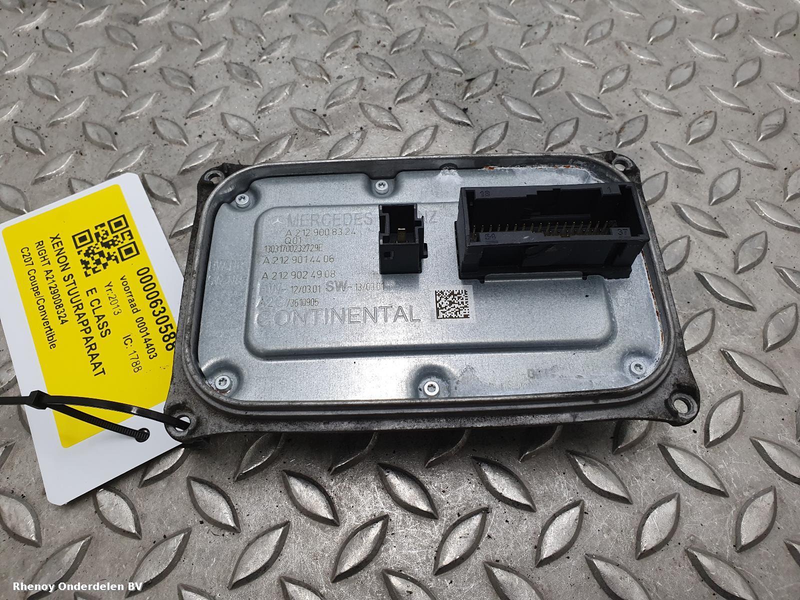 Bekijk Auto-onderdeel XENON STUURAPPARAAT MERCEDES E CLASS 2013