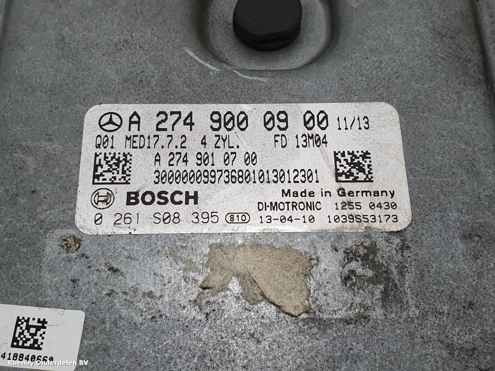 View Auto part COMPUTER ECU MERCEDES E CLASS 2013