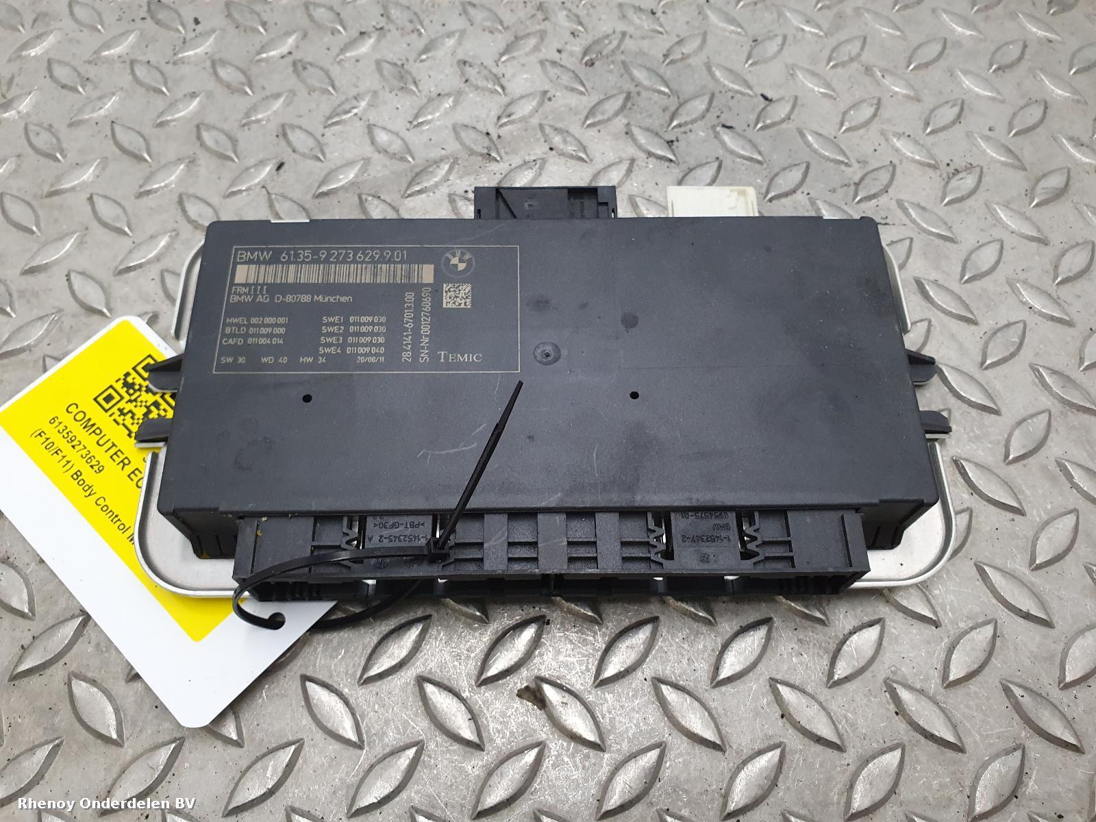Bekijk Auto-onderdeel COMPUTER ECU BMW 5 SERIES 2011