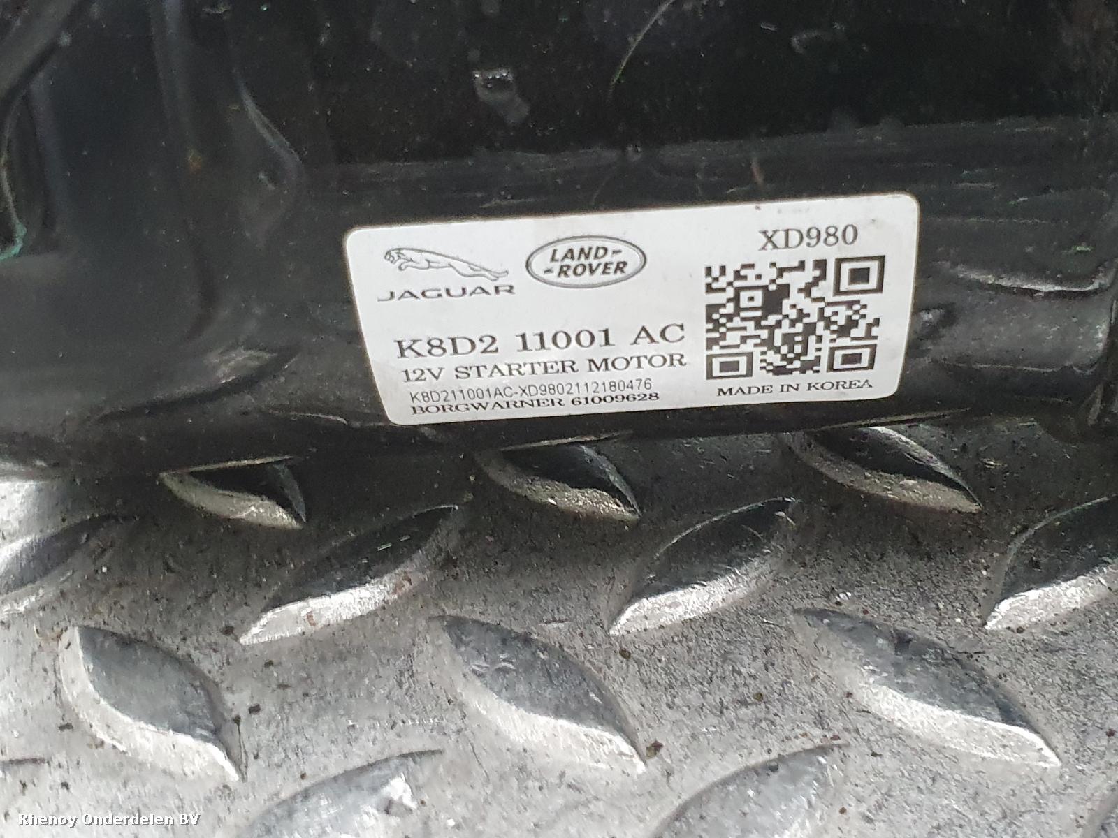 View Auto part STARTMOTOR LAND ROVER DISCOVERY SPORT 2019