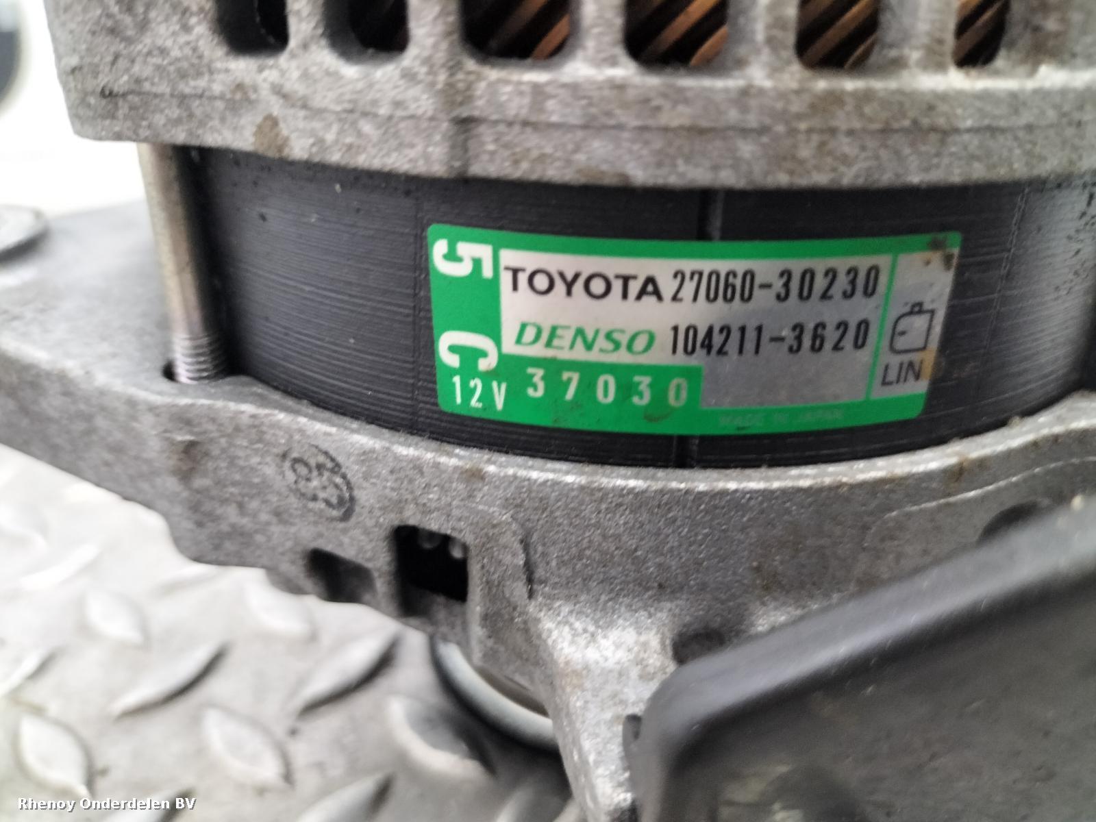 View Auto part DYNAMO TOYOTA HILUX 2020