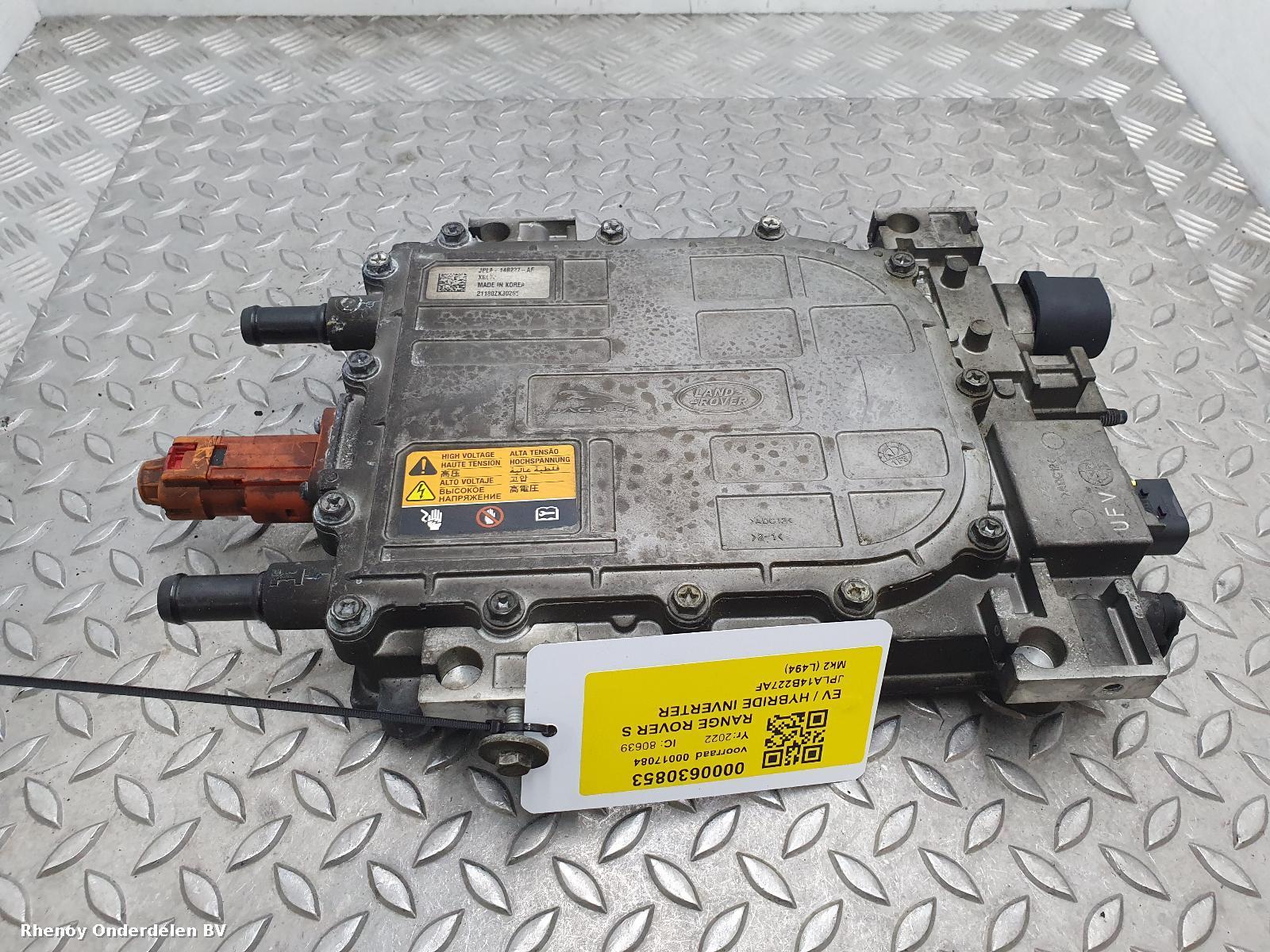 Bekijk Auto-onderdeel EV / HYBRIDE ELEKTRONISCHE OMVORMER LAND ROVER RANGE ROVER SPORT 2022