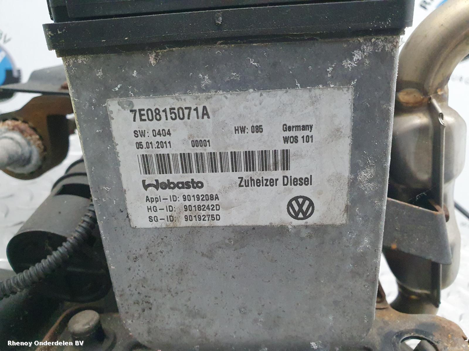 View Auto part STANDKACHEL VOLKSWAGEN TRANSPORTER 2011