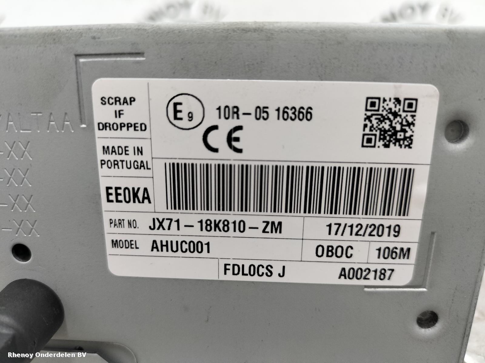 View Auto part RADIO FORD KUGA 2020