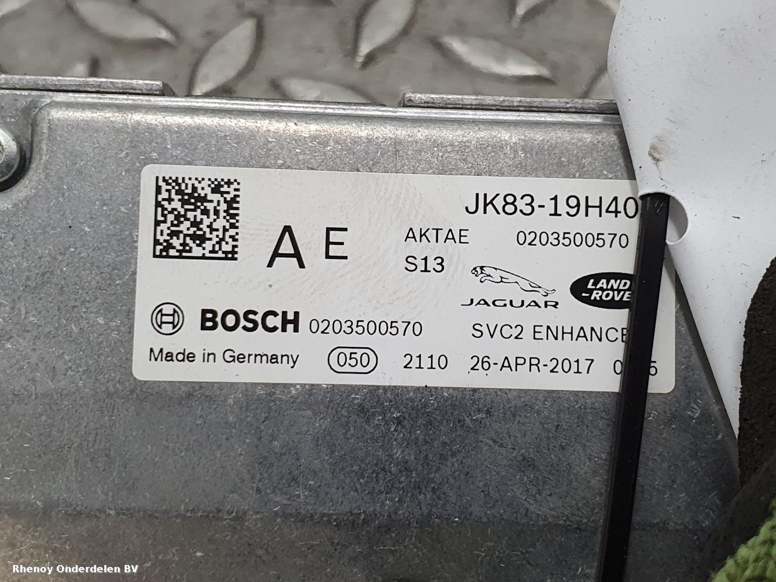 View Auto part Camera JAGUAR XE 2017