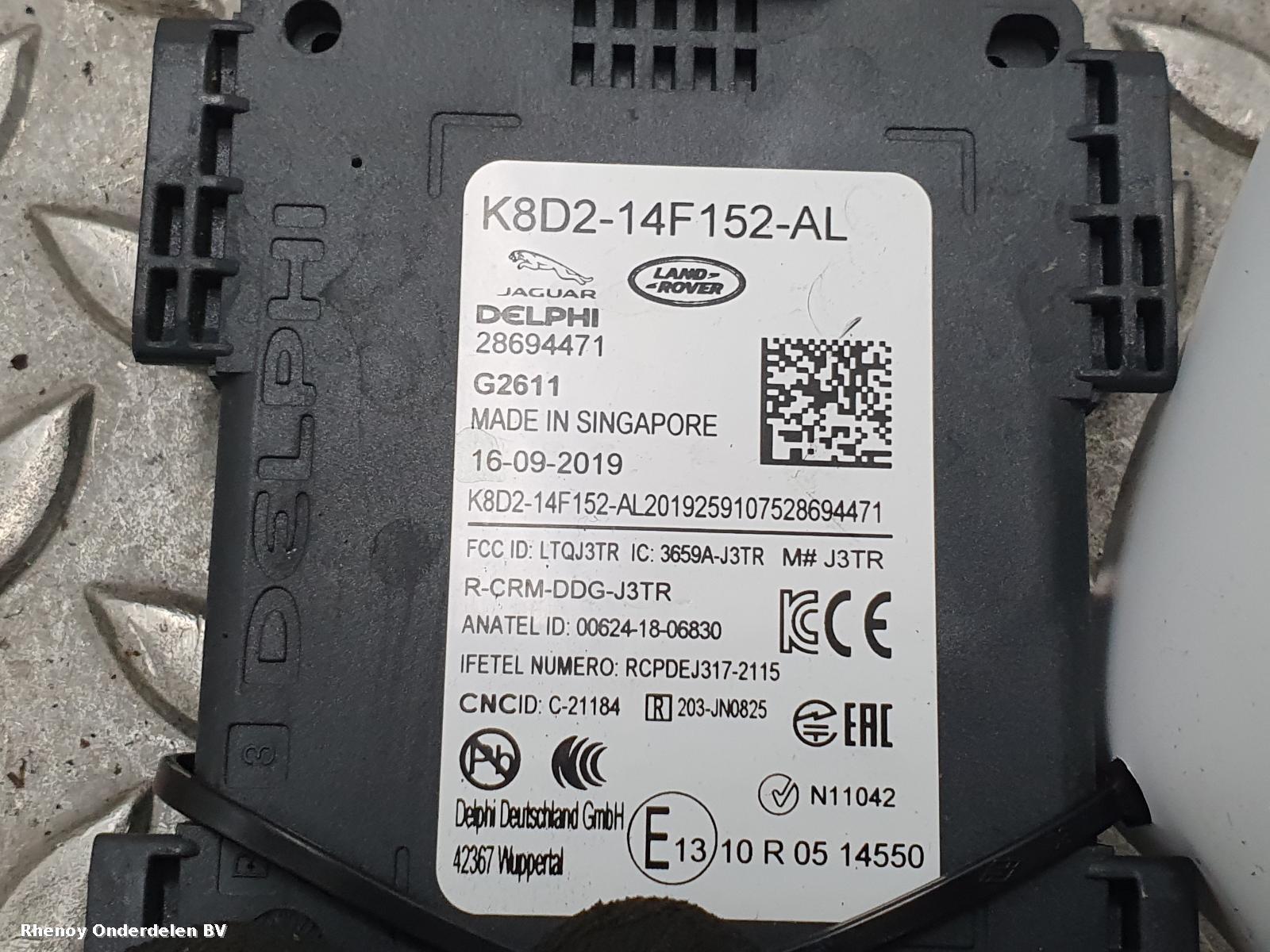 View Auto part SENSOR RADAR LAND ROVER DISCOVERY SPORT 2020