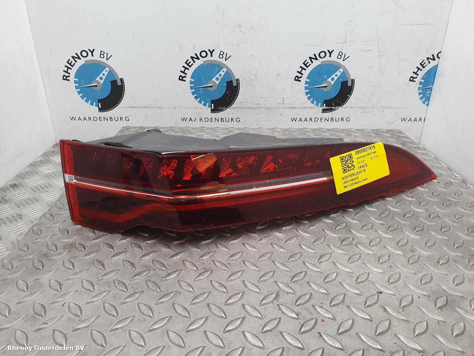 View Auto part ACHTERLICHT R JAGUAR I-PACE 2021