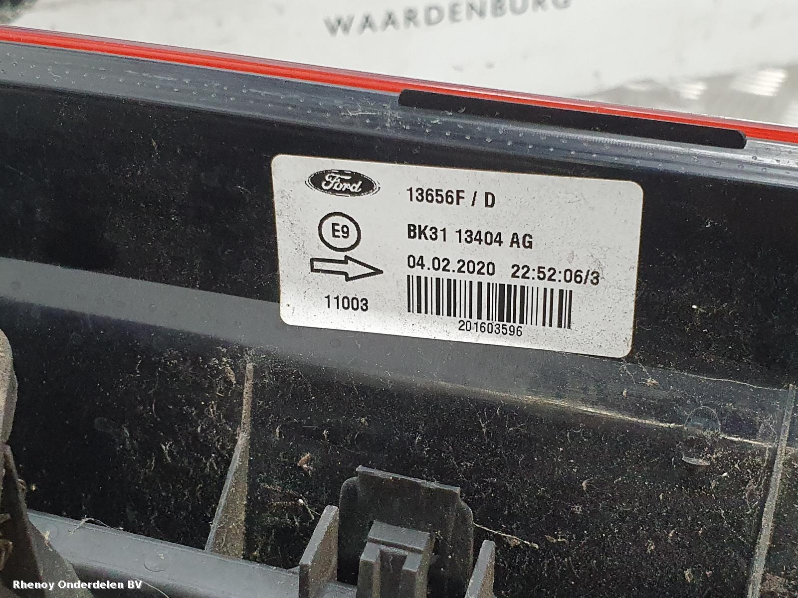 View Auto part R Taillight FORD TRANSIT 2020