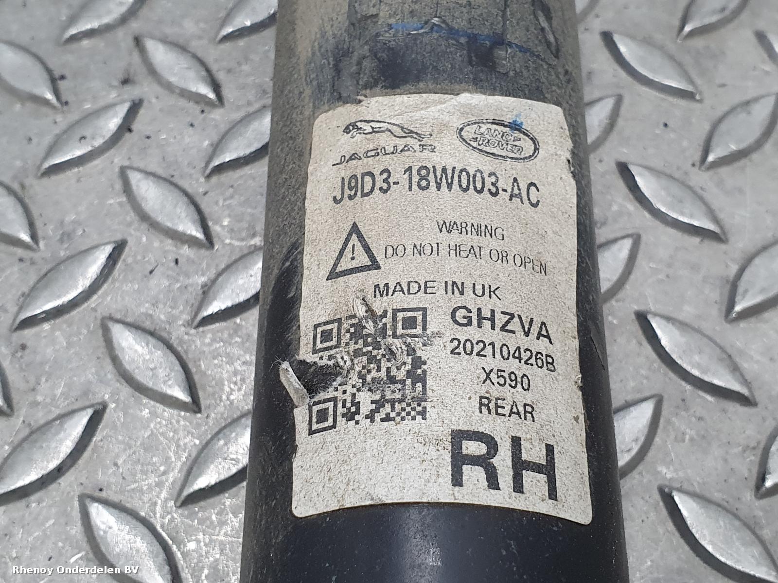 View Auto part VEERPOOT / SCHOKBREKER RA JAGUAR I-PACE 2021