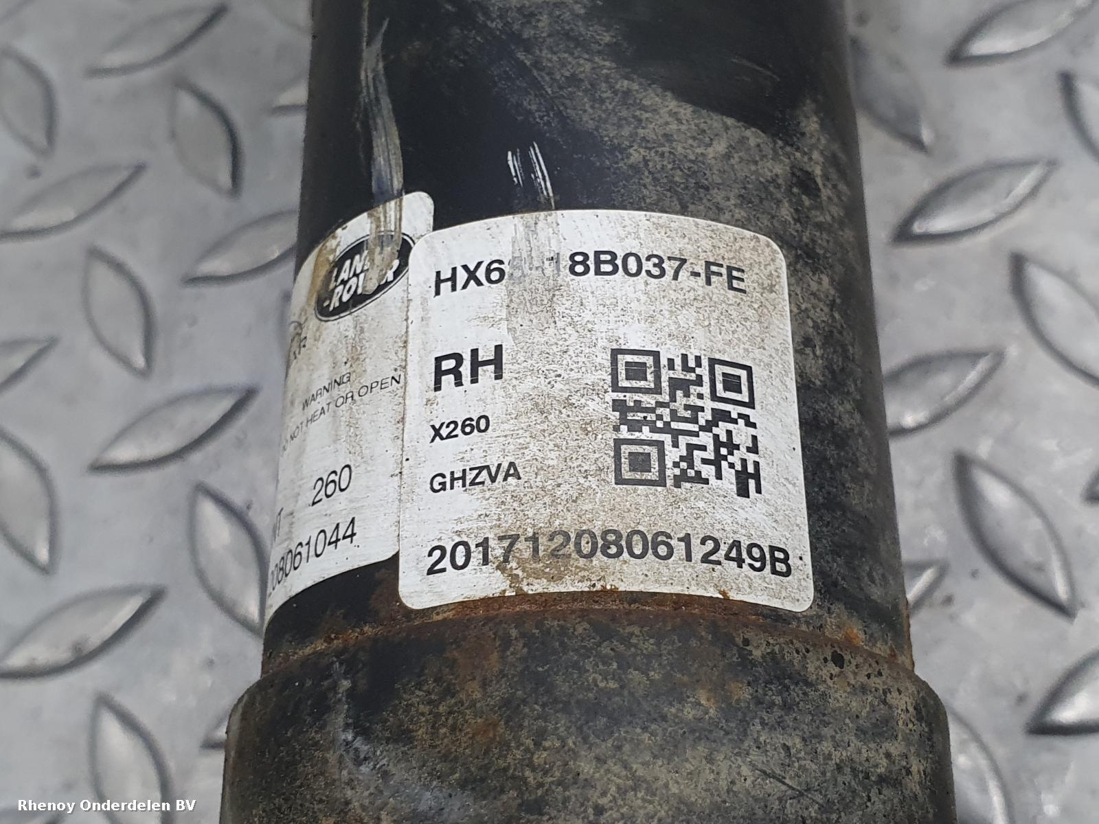 View Auto part VEERPOOT / SCHOKBREKER RV JAGUAR XF 2017