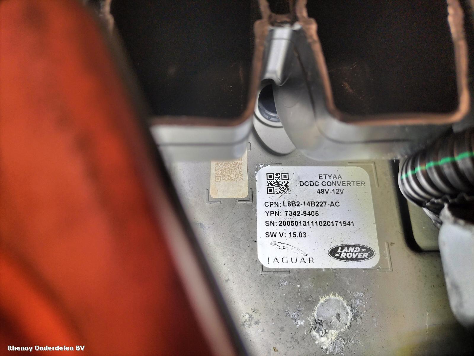 View Auto part EV / HYBRIDE ACCU / BATTERIJ (HOOG VOLTAGE) LAND ROVER DISCOVERY SPORT 2019