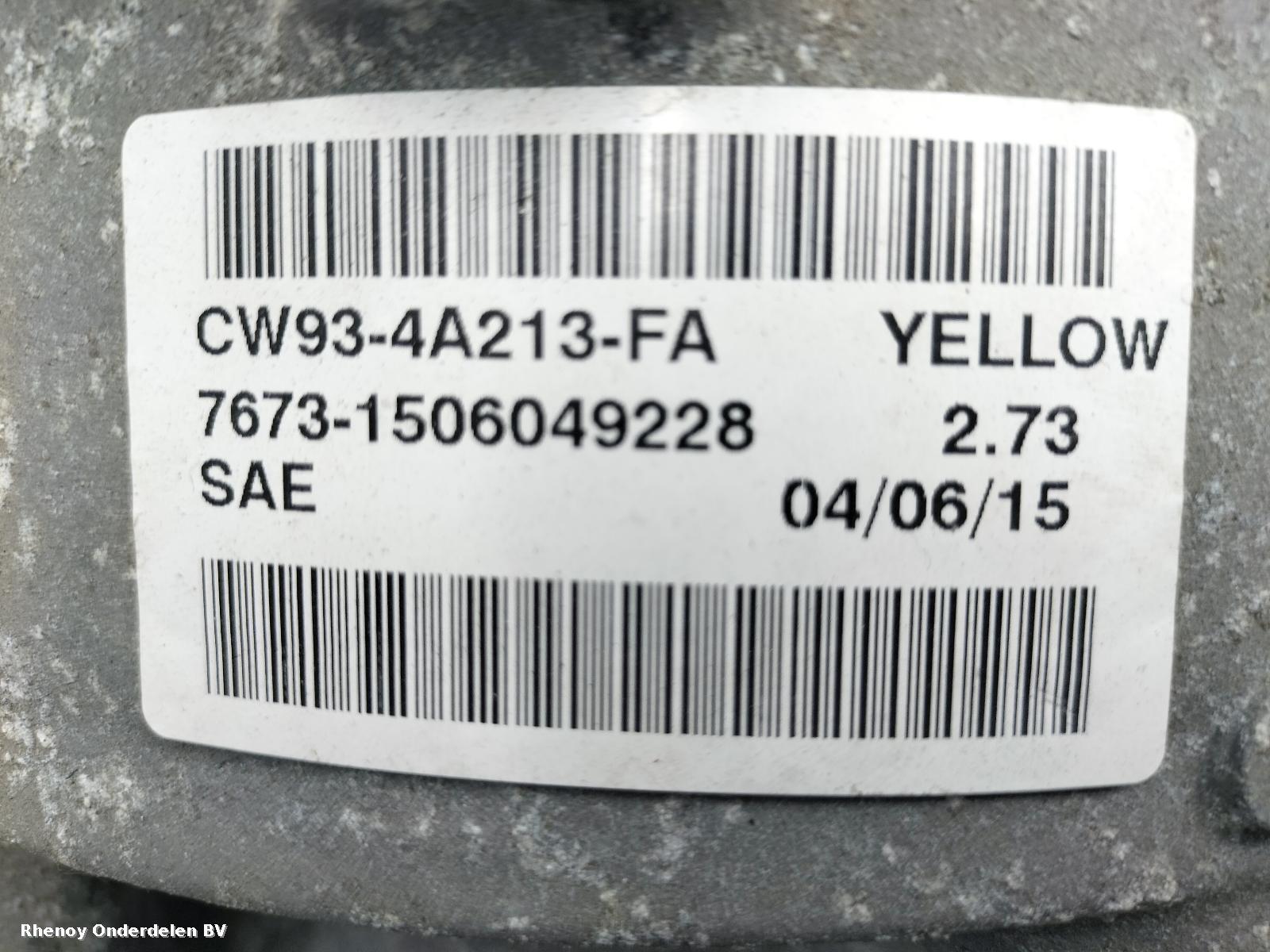 View Auto part Differential Assembly JAGUAR XJ 2015